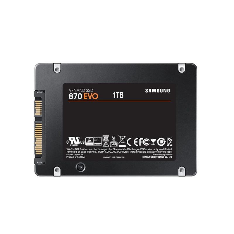 SSD Samsung 870 EVO 1TB SATA III 2,5